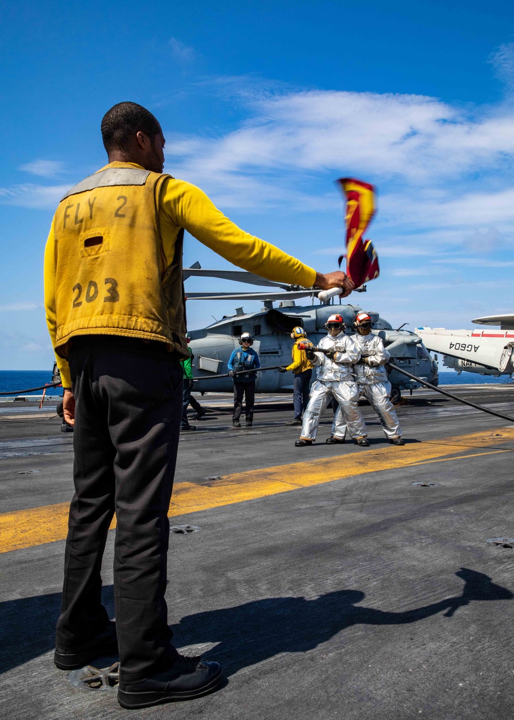 Daily Operations Aboard USS George H.W. Bush (CVN 77)