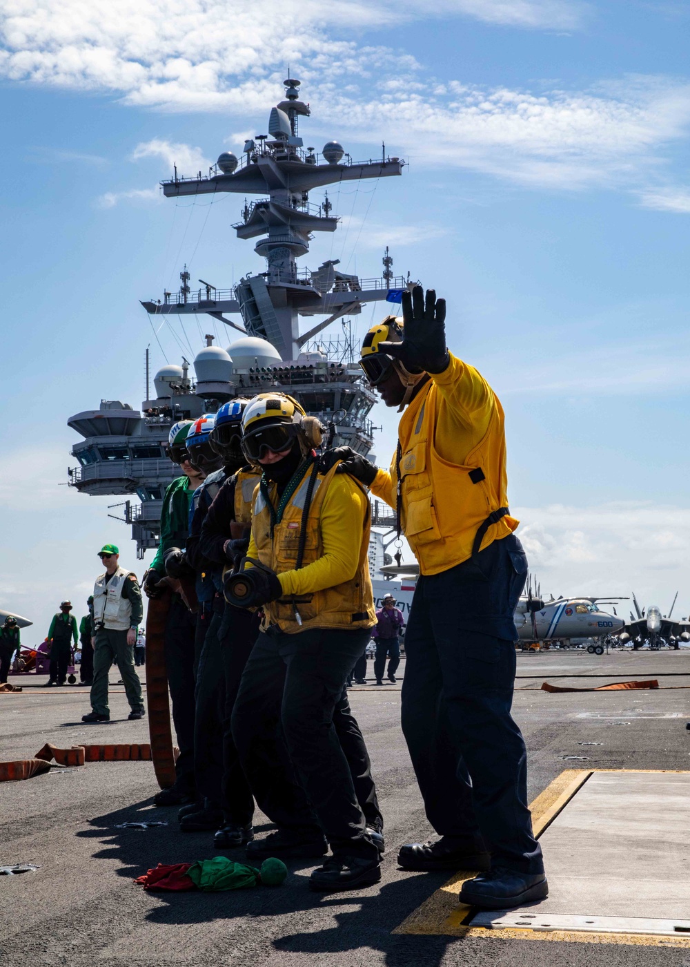 Daily Operations Aboard USS George H.W. Bush (CVN 77)