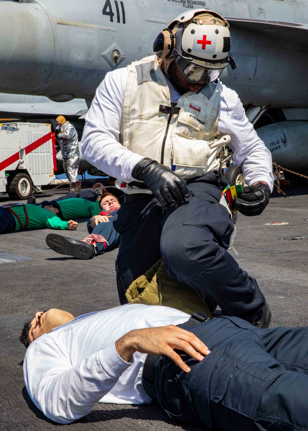 Daily Operations Aboard USS George H.W. Bush (CVN 77)