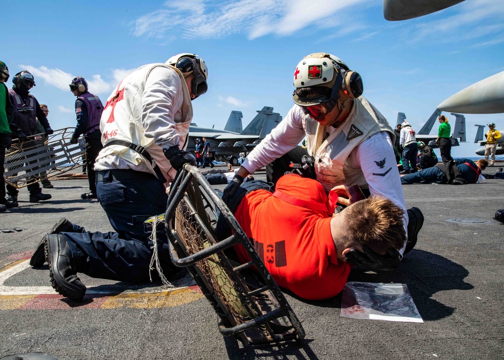 Daily Operations Aboard USS George H.W. Bush (CVN 77)