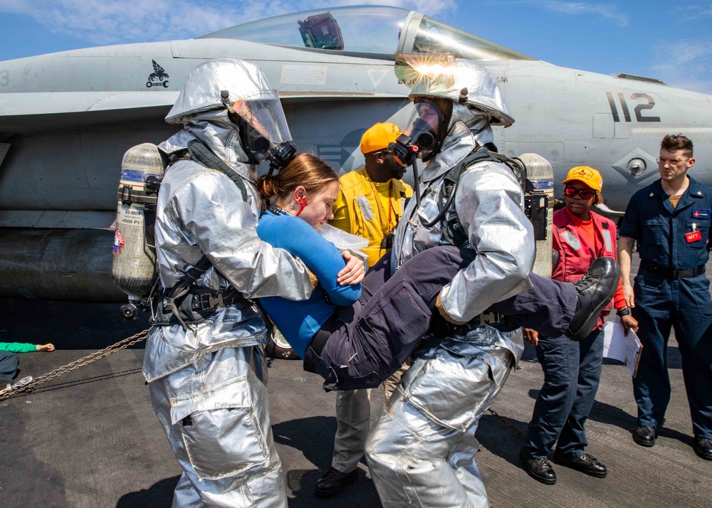 Daily Operations Aboard USS George H.W. Bush (CVN 77)