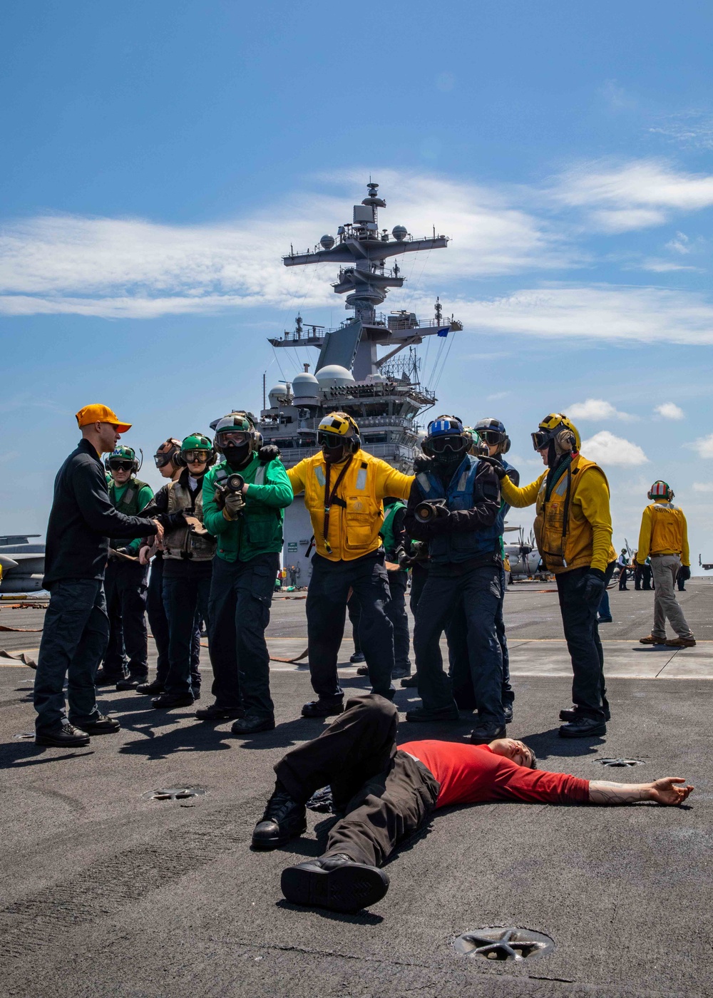 Daily Operations Aboard USS George H.W. Bush (CVN 77)