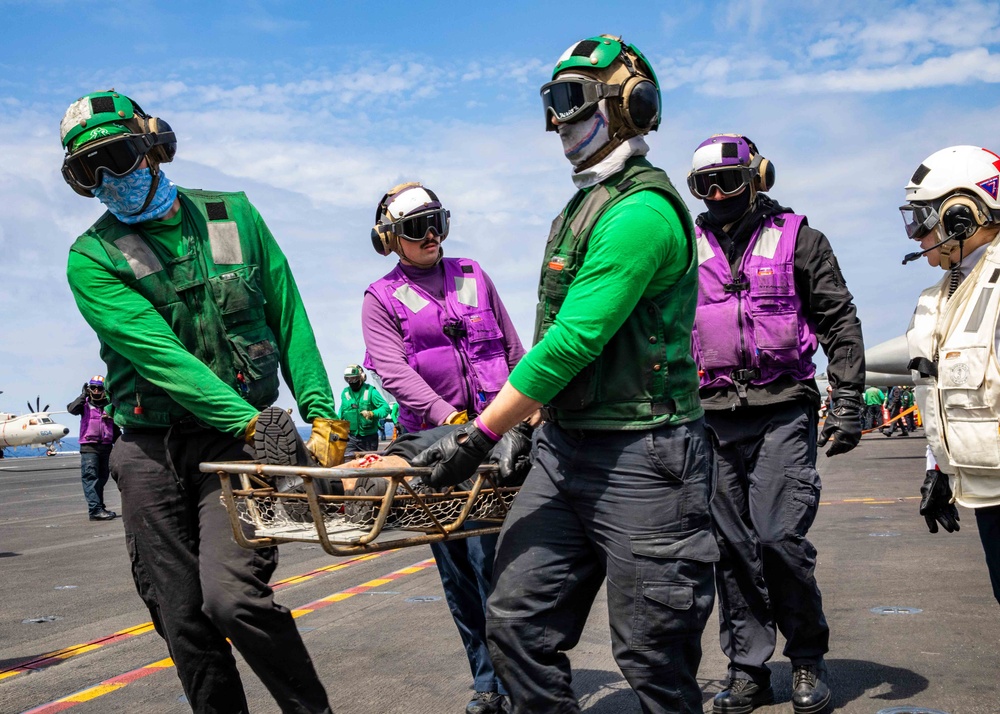 Daily Operations Aboard USS George H.W. Bush (CVN 77)