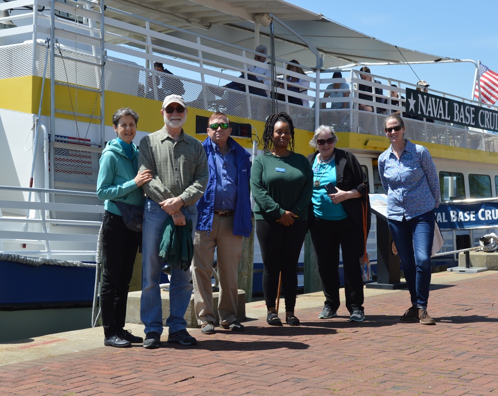 Naval Museum Volunteers during Volunteer Appreciation Week