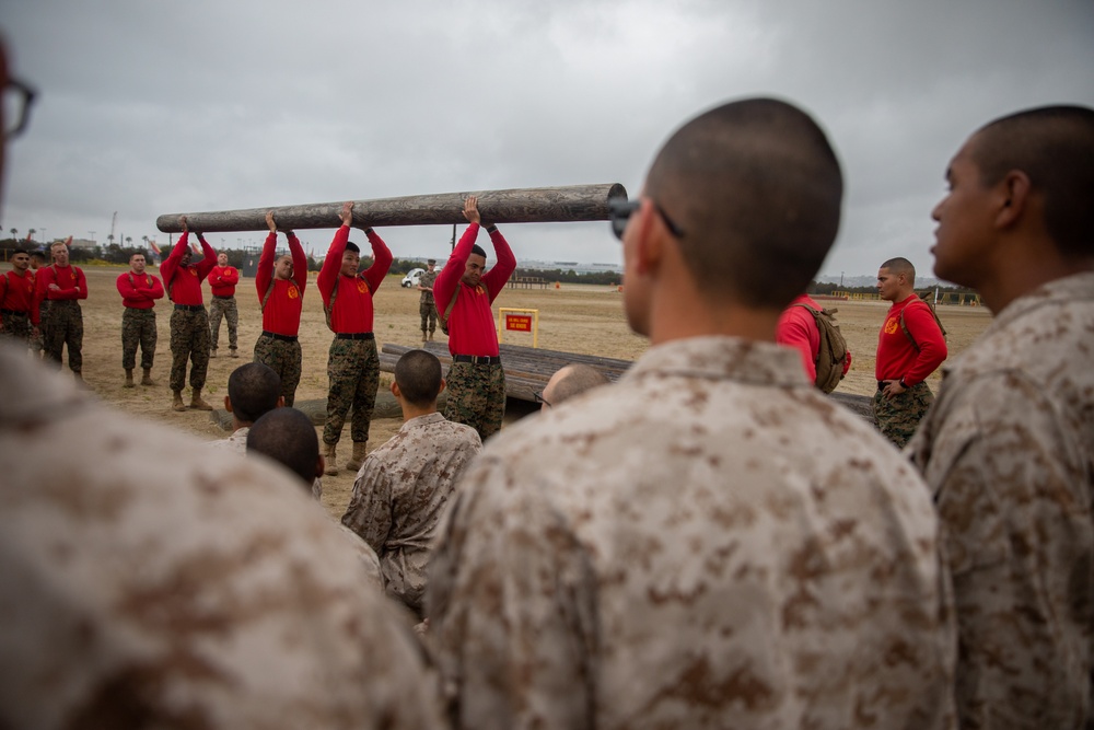 Bravo Company Log Drills