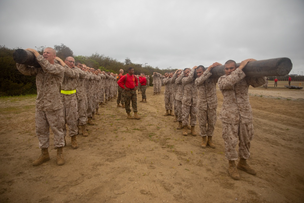 Bravo Company Log Drills