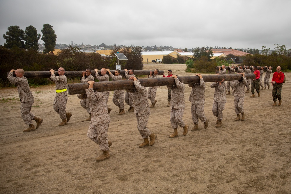 Bravo Company Log Drills