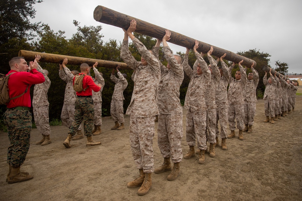 Bravo Company Log Drills