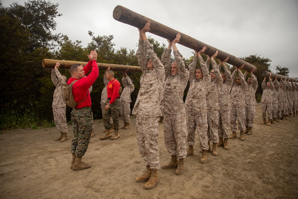 Bravo Company Log Drills