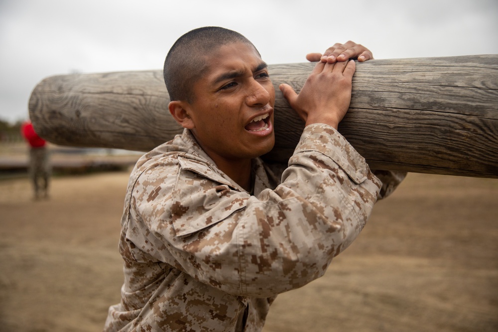 Bravo Company Log Drills