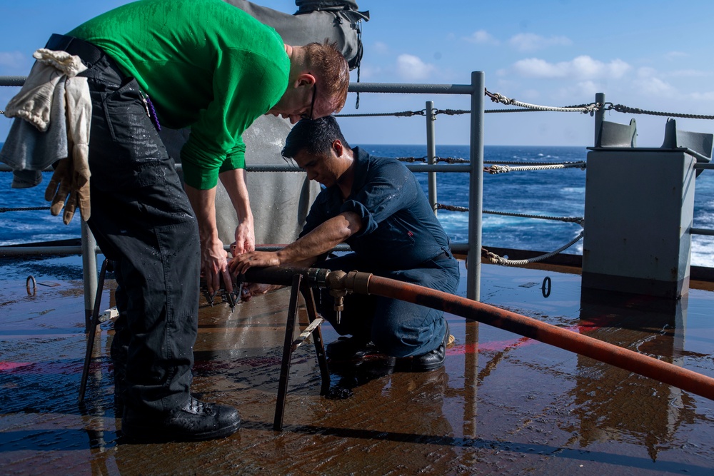 Damage Control Rodeo Aboard Nimitz