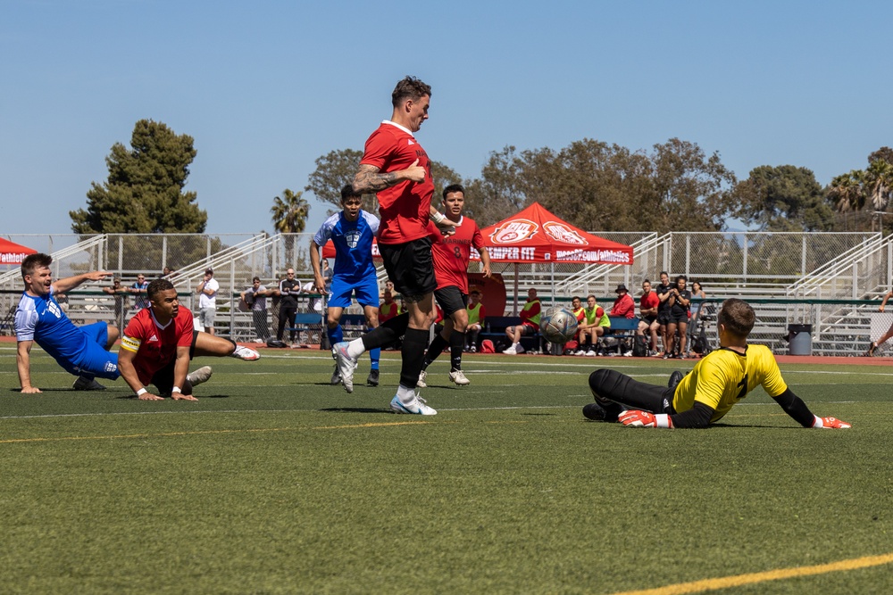 Camp Pendleton hosts 2023 Armed Forces Men’s Soccer Championship