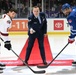 Recruiters participate in Rochester, NY hockey game