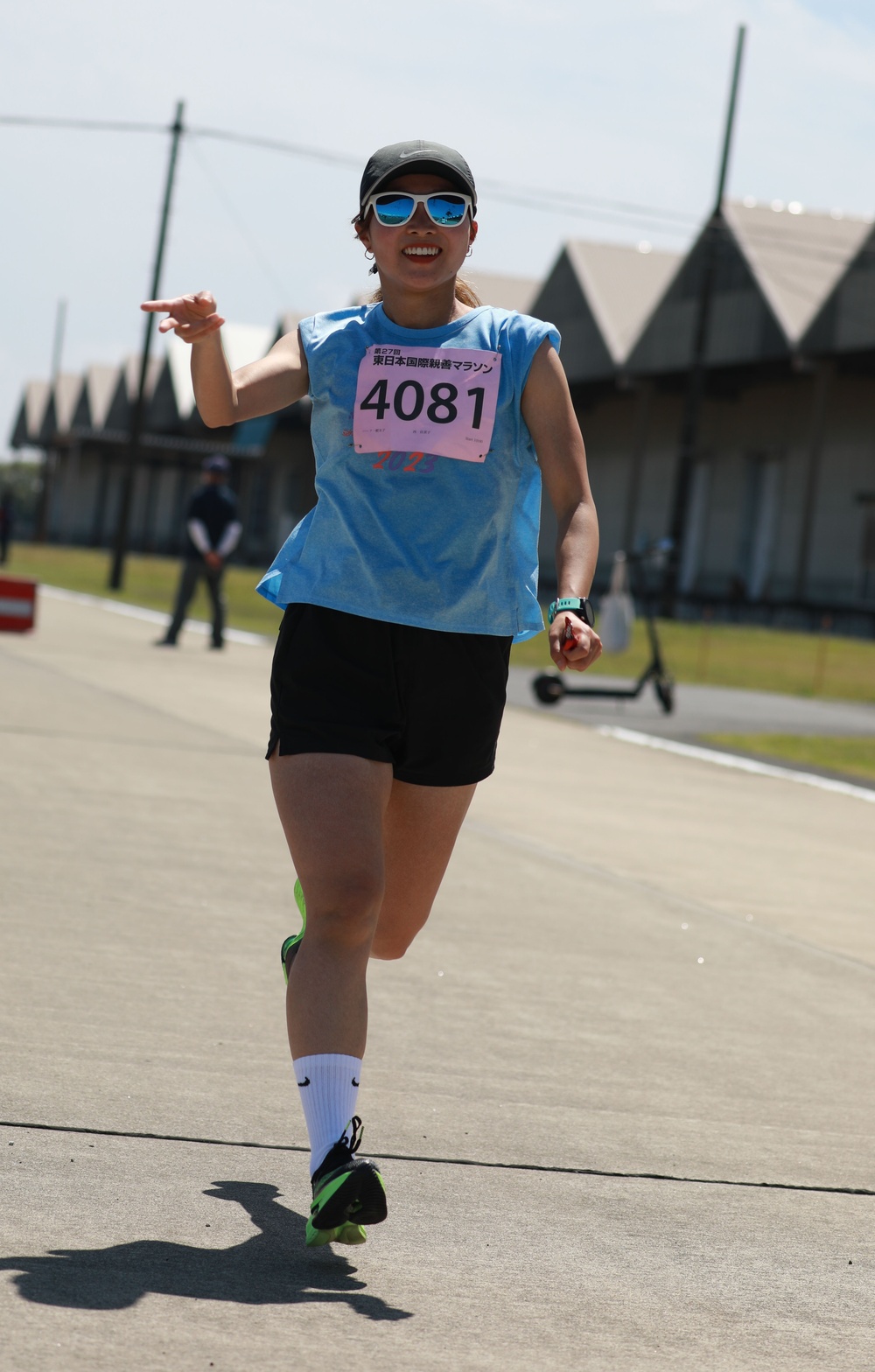 Friendship Half-Marathon, Hawaiian Festival held at Sagami Depot, Japan