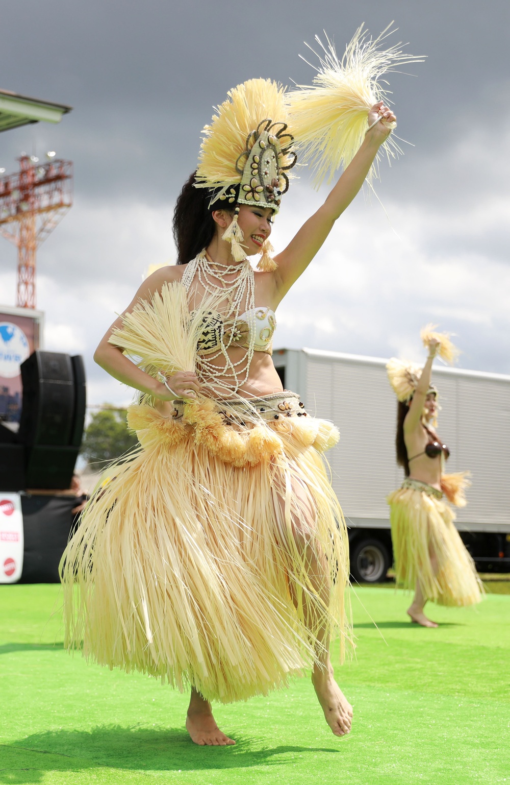 Friendship Half-Marathon, Hawaiian Festival held at Sagami Depot, Japan