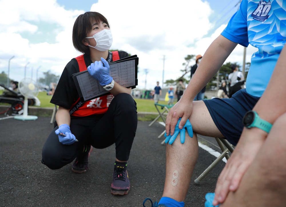 Friendship Half-Marathon, Hawaiian Festival held at Sagami Depot, Japan