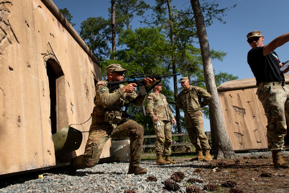 Region III National Guard Best Warrior Competition MOUT competition