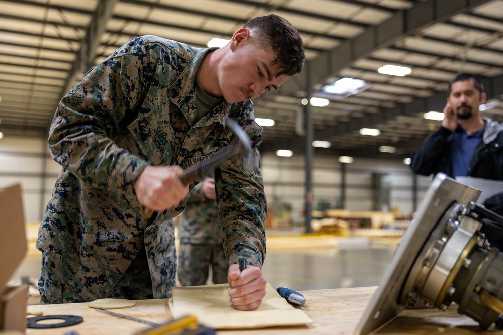 U.S. Marines Conduct Prototype Tank Capability Training