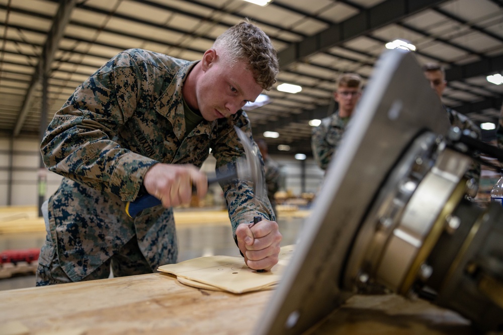 U.S. Marines Conduct Prototype Tank Capability Training