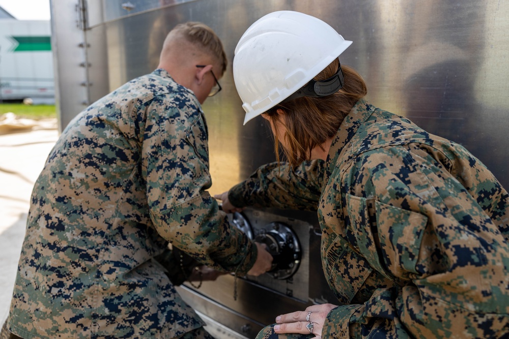 U.S. Marines Conduct Prototype Tank Capability Training