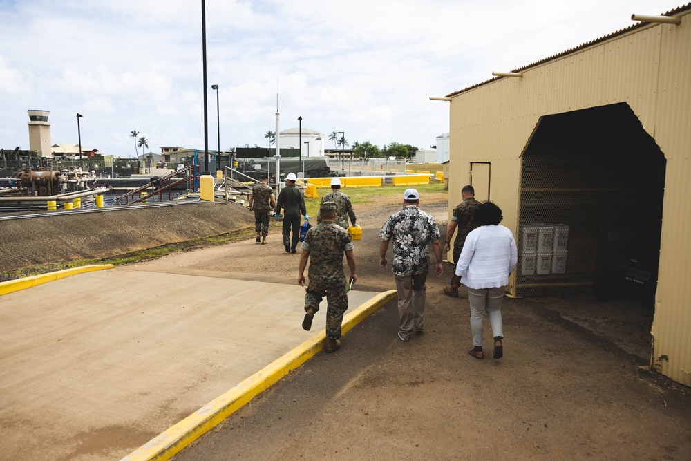 Fuels Services Division Conducts a PQS Demonstration