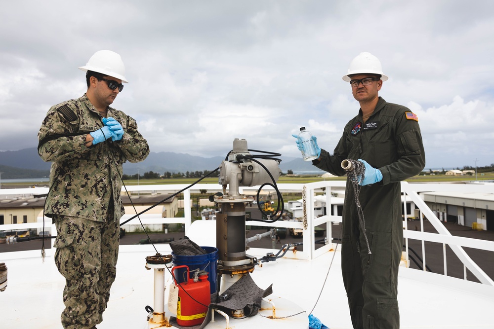 Fuels Services Division Conducts a PQS Demonstration