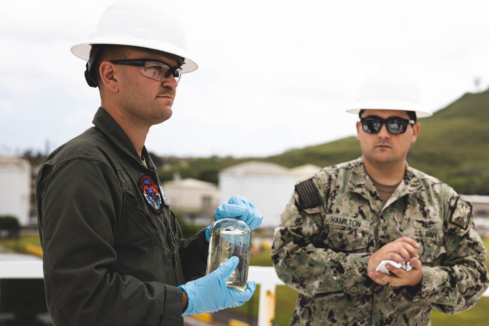 Fuels Services Division Conducts a PQS Demonstration