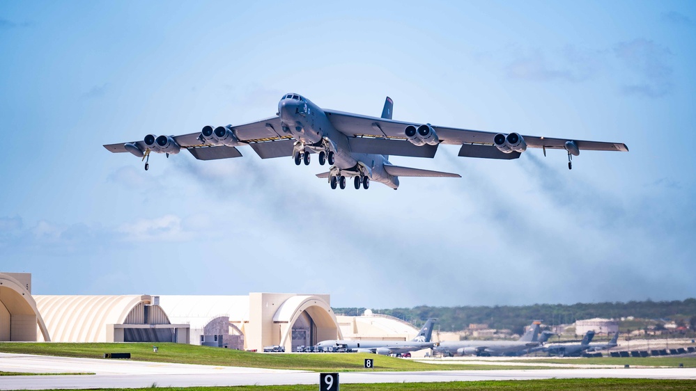 DVIDS - Images - Keeping The Peace, B-52s Fly Over The Pacific Once ...