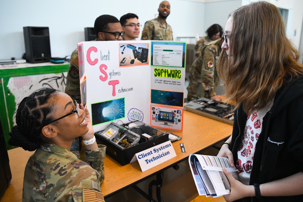 500 students explore USAF careers at Yokota