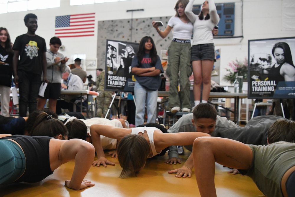 500 students explore USAF careers at Yokota