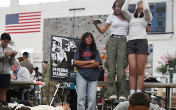 500 students explore USAF careers at Yokota