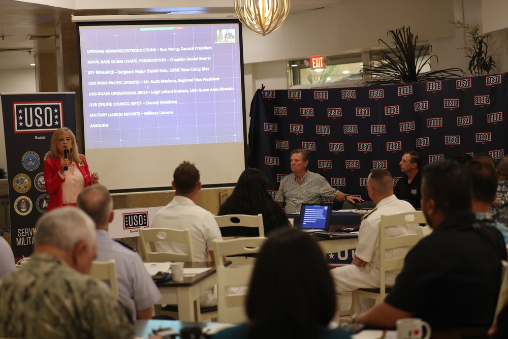 USO advisory council meeting held on Guam