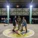 Basketball Tournament between U.S. service members and Philippine Navy