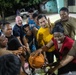 Basketball Tournament between U.S. service members and Philippine Navy