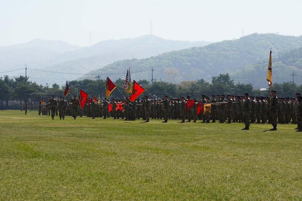 210th Field Artillery Change of Command Ceremony 2023
