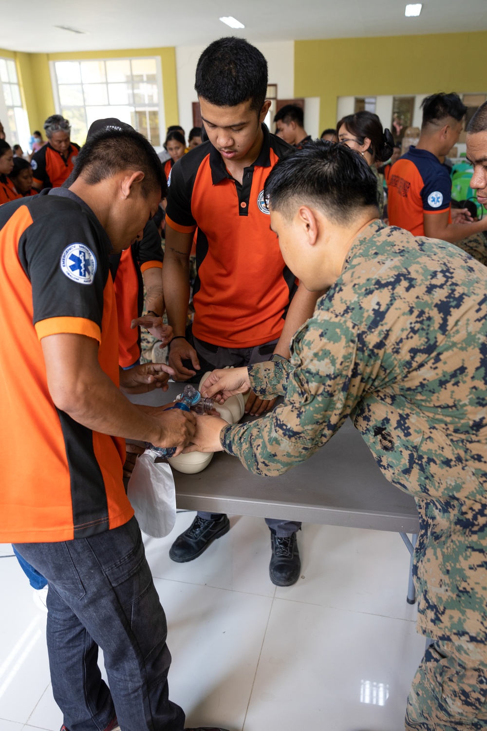 Balikatan 23 | MIT teaches basic life support, Province of Antique, Philippines