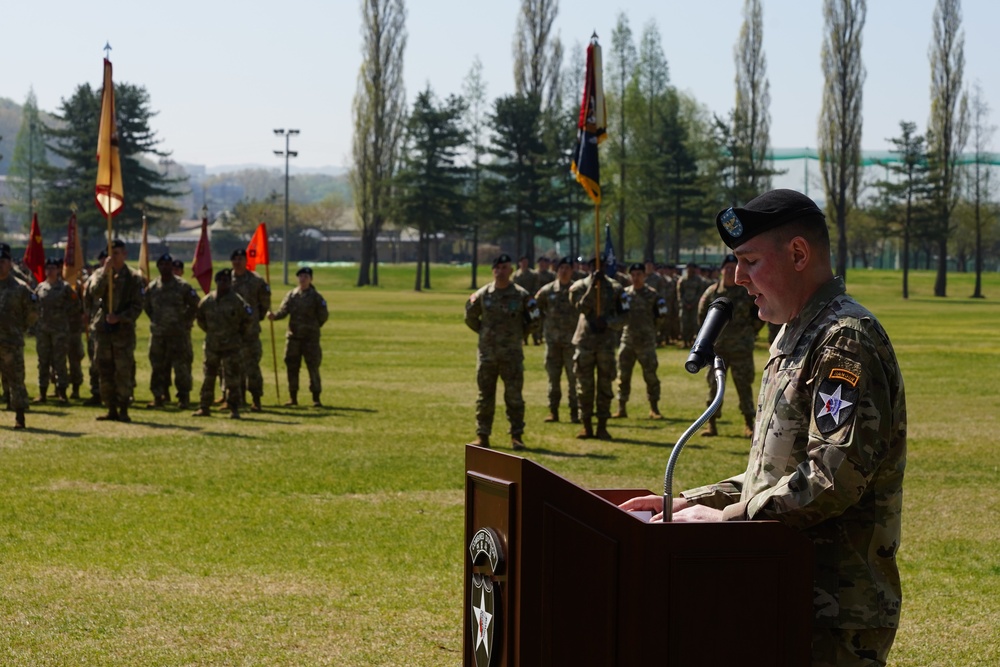 210th Field Artillery Change of Command Ceremony 2023