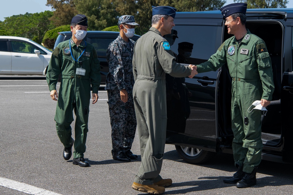 Kadena hosts PACAF and Japanese Air Force leaders