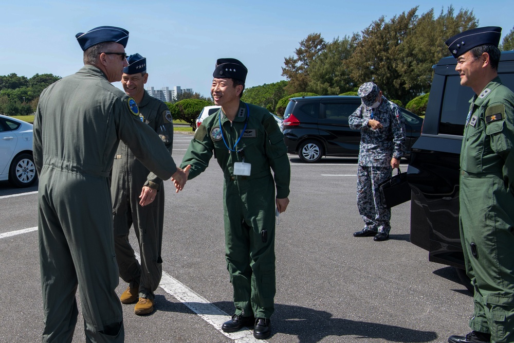 Kadena hosts PACAF and Japanese Air Force leaders