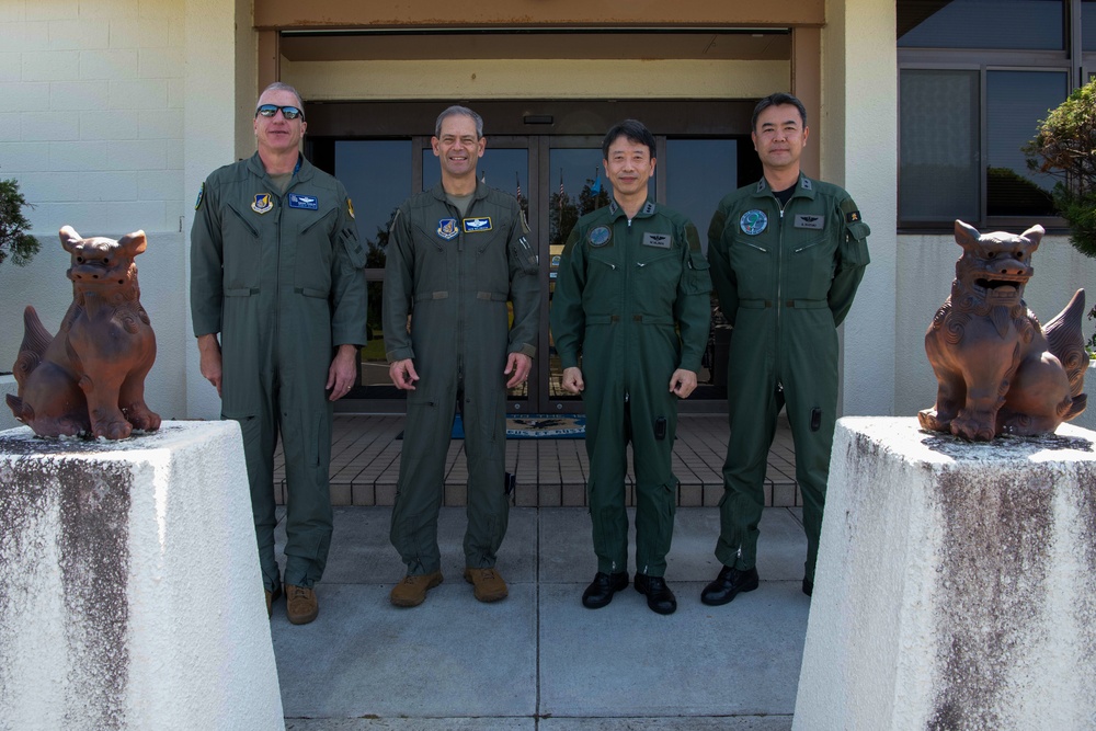 Kadena hosts PACAF and Japanese Air Force leaders