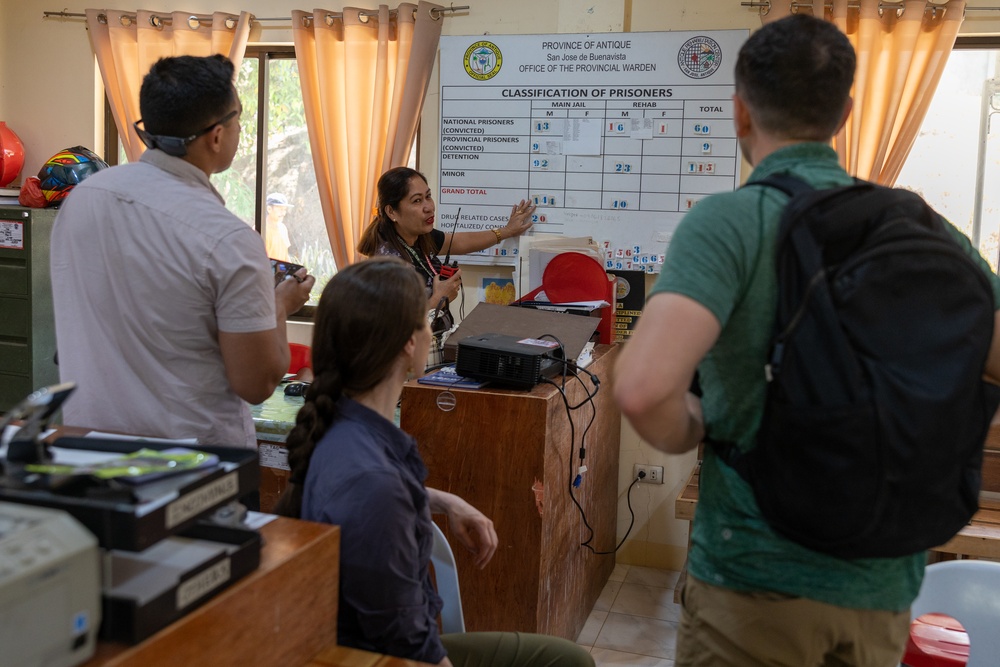 Balikatan 23 | 3rd CAG meets with San Jose de Buenavista Office of the Provincial Warden, Antique, Philippines