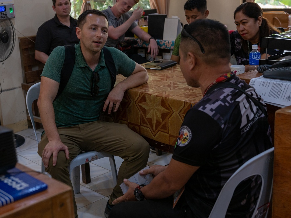 Balikatan 23 | 3rd CAG meets with San Jose de Buenavista Office of the Provincial Warden, Antique, Philippines