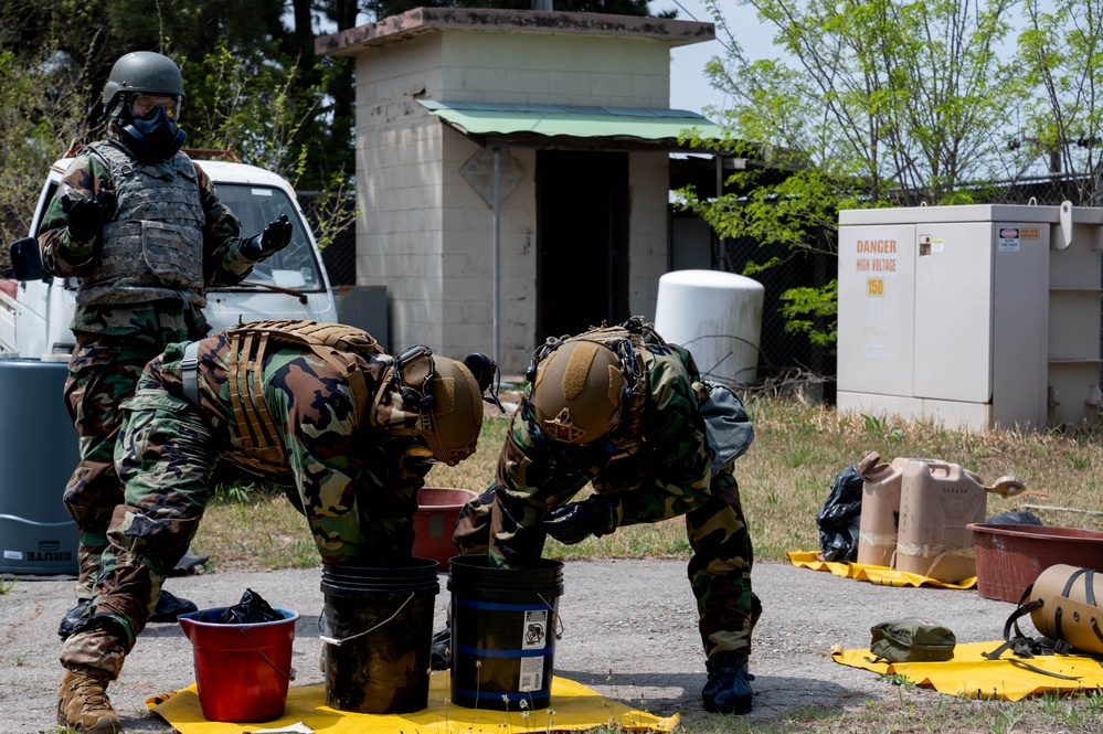 8th CES EOD, disposing of any problem