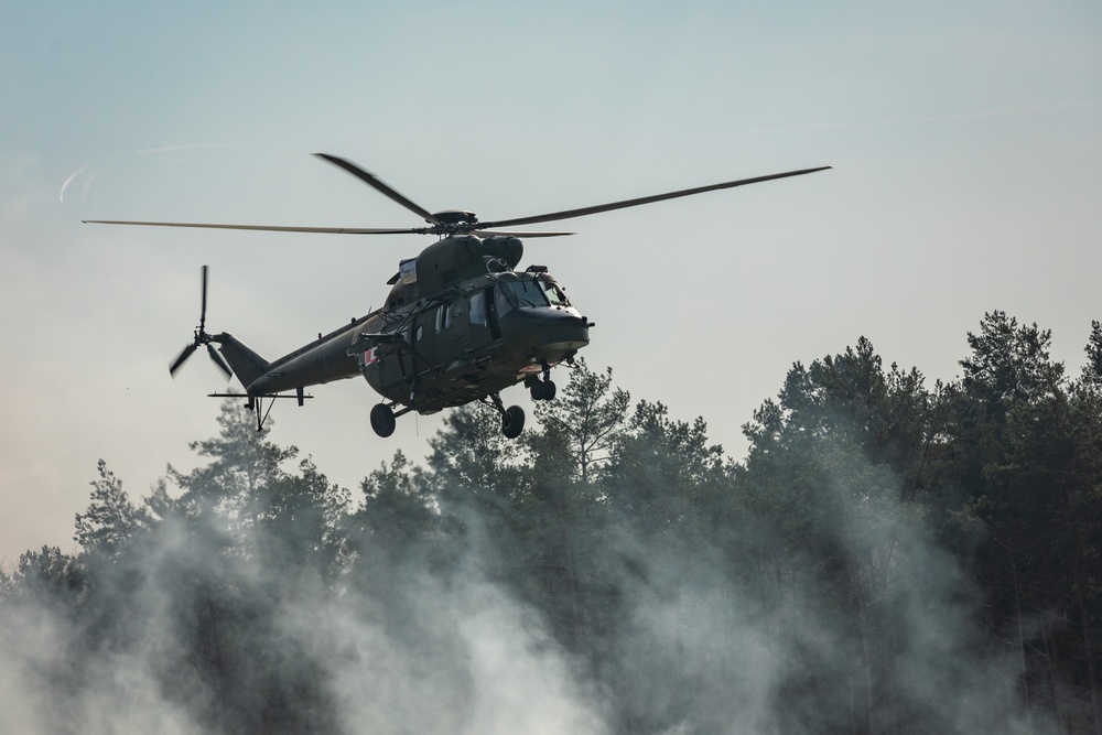 Polish and U.S. Forces Showcase Poland’s Powerful Land, Air and Sea Capabilities in Exercise Zalew 23