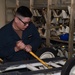 USS Ronald Reagan (CVN 76) Sailors assemble a munitions handling unit