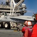 USS Ronald Reagan (CVN 76) Sailors conduct general quarters drill