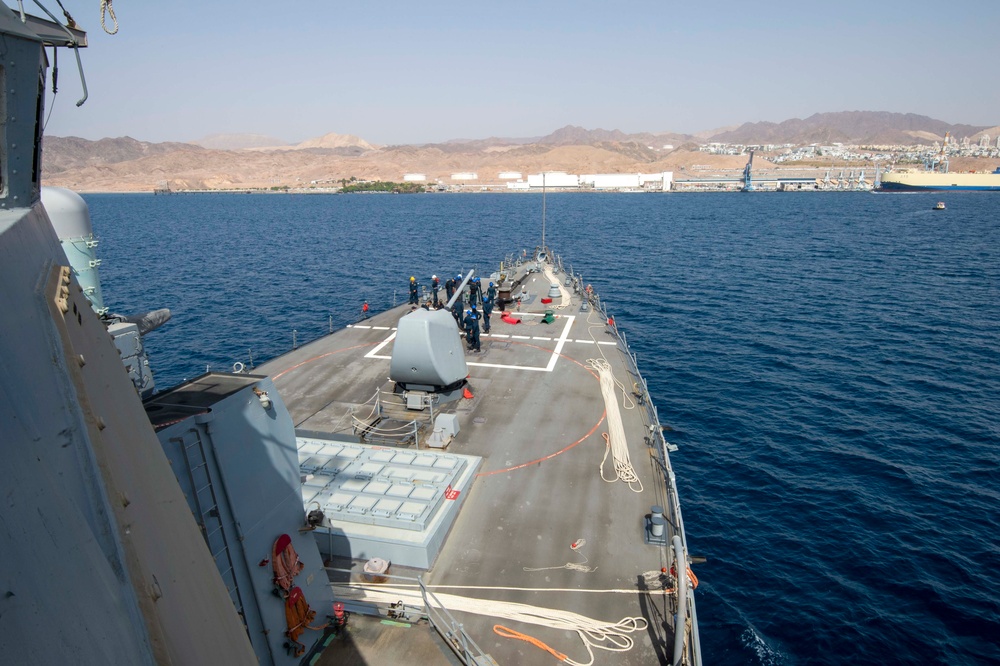 USS Paul Hamilton Israel Port Visit