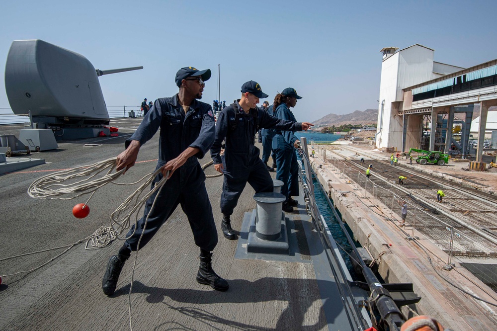 USS Paul Hamilton Israel Port Visit