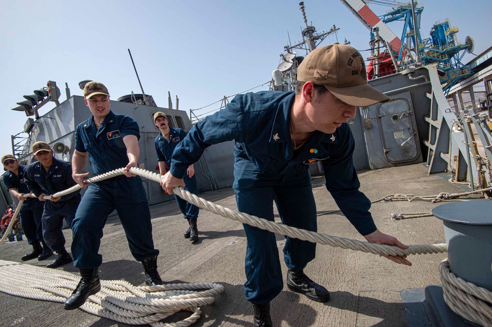 USS Paul Hamilton Israel Port Visit