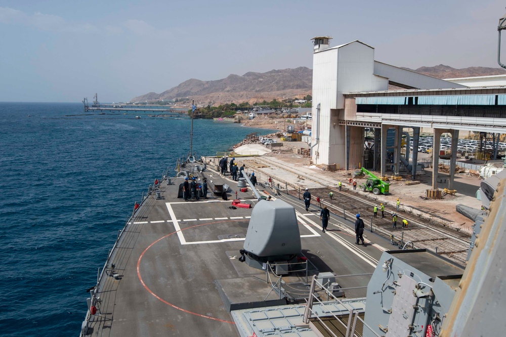 USS Paul Hamilton Israel Port Visit